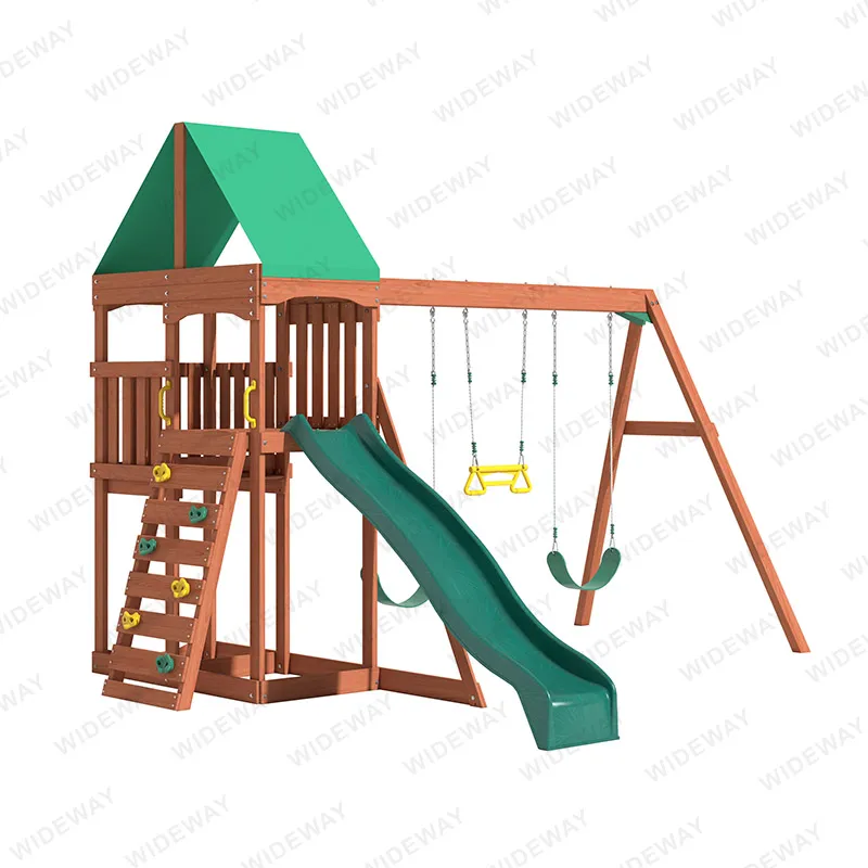 Ano ang Dragon-Club Wooden Swing Set?