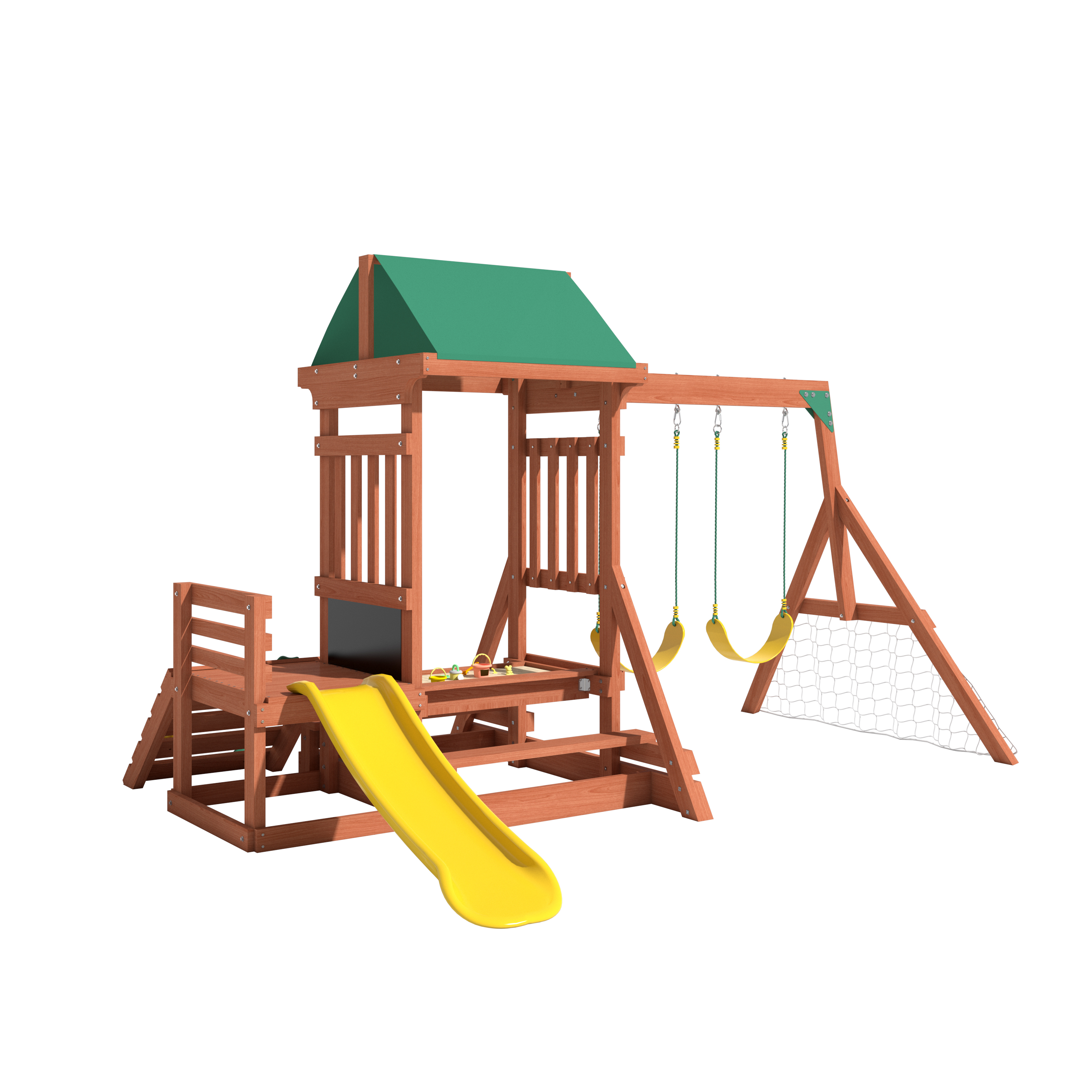 Ano ang Pinakamagandang Toddler Swing Set? I-explore ang Dragon-Kids Toddler Wooden Swing Set!