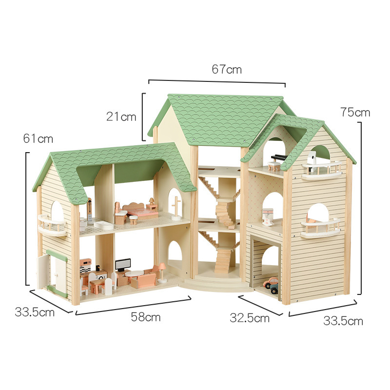 Naghahanap para sa isang modular na sulok na kahoy na manika na manika para sa iyong linya ng tingi?