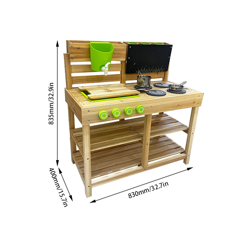 All-in-one mud Play Adventure Station