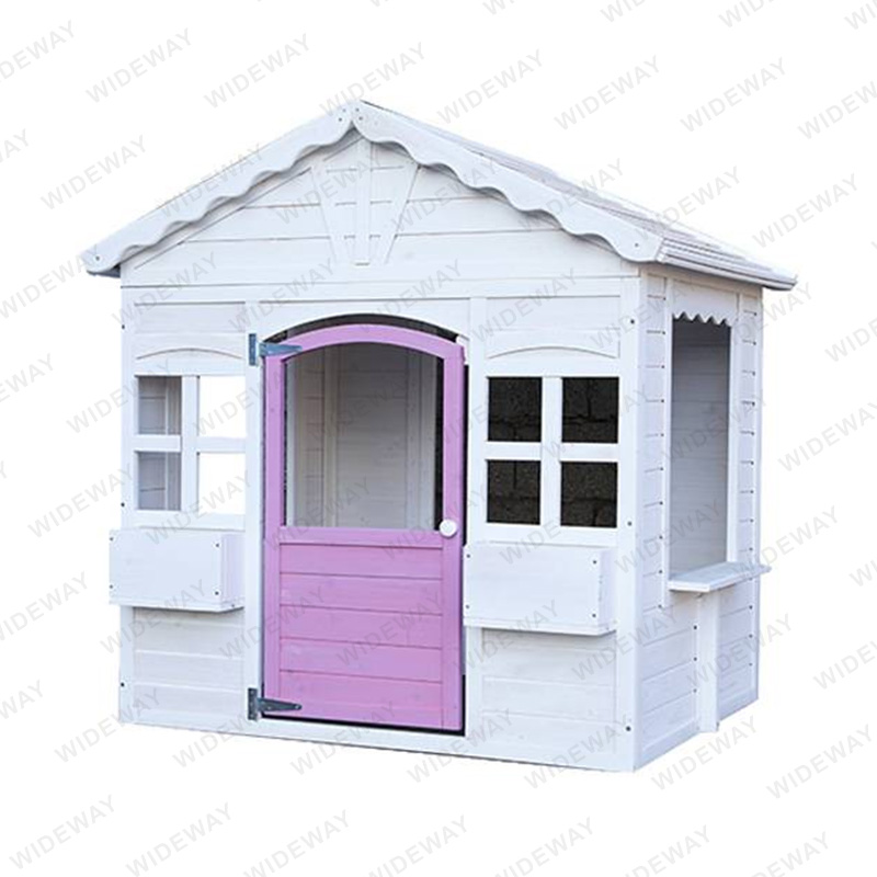 Pambata Wooden Outdoor White House