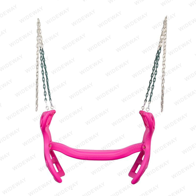 Pink Double Glider Swing